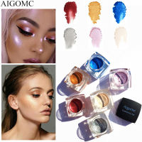 Fashion Eye Shadow Blush High Gloss Shiny Matte 6 Colors Natural Easy To Apply Long-Lasting Water-repellent Makeup 6PCSLOT