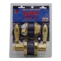 ?สินค้าขายดี!! เขาควายทั่วไป + กุญแจลิ้นตาย ISEO 6406 มือจับประตู ISEO 6406PVD PB/SB LEVER + DEABOLT