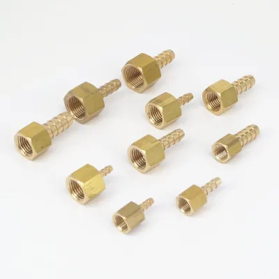 1/8 1/4 3/8 NPT Female x 1/8 3/16 1/4 5/16 3/8 Hose Barb Tail Brass Fuel Fittings Connectors Adapters 229 PSI