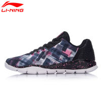 Li-Ning Womens Quick XT Running Shoes Cushioning Breathable LiNing Sneakers Light Sports Shoes ARKM026