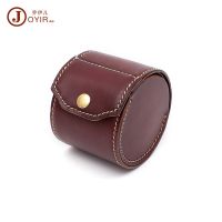 [COD] Leather watch box Vegetable tanned leather handmade three-dimensional storage multifunctional cowhide
