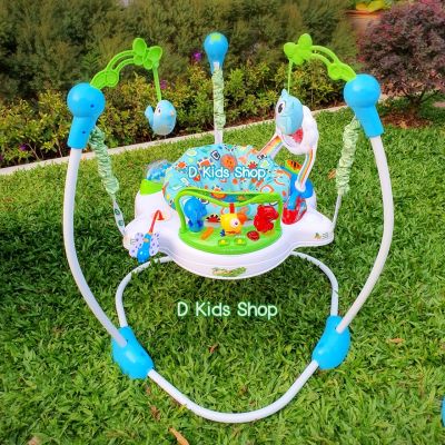 D Kids Jumperoo  Rainforest จั้มเปอร์เด็ก มีดนตรี มีไฟ เสริมพัฒนาการเด็ก รุ่นใหม่ล่าสุดจ้าBB