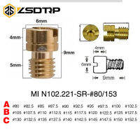 ZSDTRP 10ชิ้น/เซ็ตหลัก Jets สำหรับ Mikuni คาร์บูเรเตอร์ N102.221ขนาดเล็กคาร์บูเรเตอร์ยามาฮ่า YFM 250-660 Suzuki DR350 Kawasaki KFX 400