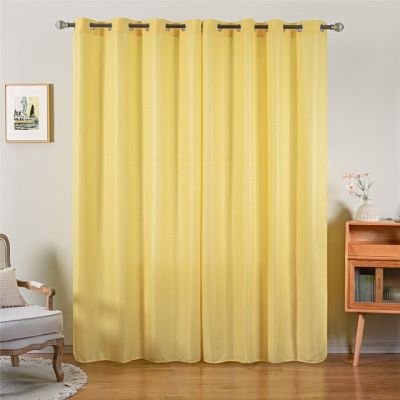 Topfinel Solid Bedroom curtains for living room Curtains for window Kitchen Modern Window Treatments Voile Curtain Custom Made