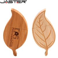 Wooden Leaf Pen Drive 64GB Creative Gift Flash Drives 32GB Free Custom Logo Memory Stick 16GB Real Capacity U Disk 8GB 4GB