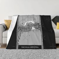 Ready Stock Phasmophobia The High Preistess Tarot Card Blanket Bedspread On The Bed Throw Blanket Ultralight Hairy Winter Bed Covers