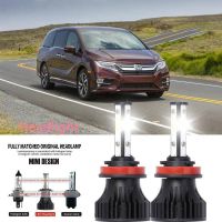 ไฟหน้ารถยนต์ LED 40w 6000k สีขาว สําหรับ Honda Odyssey1996-2004 2PCS