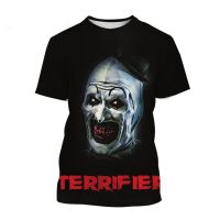 ใหม่ Horror Horror เสื้อยืด Horror 3D พิมพ์ Street Wear ผู้ชายแฟชั่นผู้หญิงขนาดใหญ่พิเศษเสื้อยืดแขนสั้นเสื้อยืดเสื้อผ้าด้านบน XS-5XL