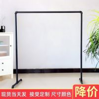 [COD] Clothing store display black womens floor-standing hanger pipe shelf retro