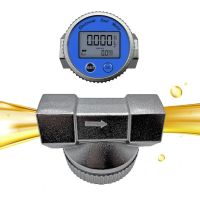 High Accuracy Turbines Flow Meter Waterproof Liquid Water Meter Flowmeter 2 Size