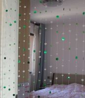 【CC】❣♚☄  Indoor living room Partition Glass bead Curtains sequin Ornaments shop window Decorations supplies