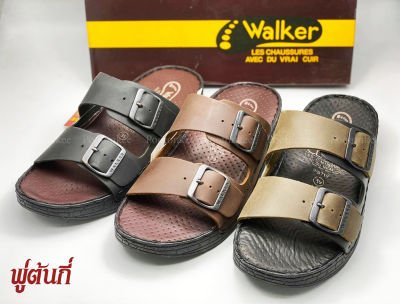 รองเท้าแตะ Walker รองเท้าหนังแท้ วอคเกอร์ รหัส WB719 ของแท้
