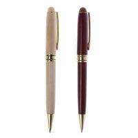 Handmade Twist Wood Ballpoint Pen School Student Stationary Office Writing Tool Pens