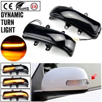 LED Side Mirror Dynamic Turn Signal Light For Toyota RAV4 XA30 Vanguard Previa XR50 Estima Alphard AH20 Vellfire Noah