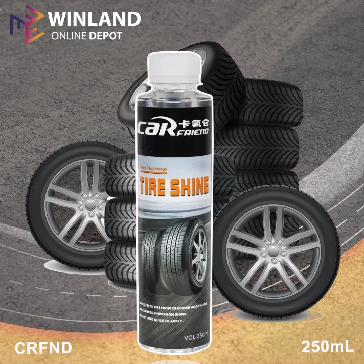 Winland Carfriend Tire Shine Protects Tire from Cracking and Fading ...