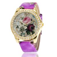 【YF】✔﹍  Pattern Leather Banalog Wristwatches Fashionable Wristwatch Reloj Mujer Shiping