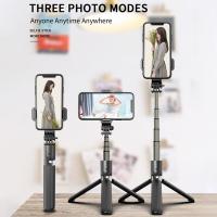 Wireless Tripod Selfie Stick Remote Control Tripod Stand For Photo Taking Live Broadcast Camera Remote Controls