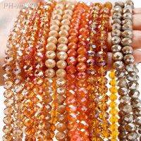 1 Strands New Two-tones Colors Crystal Rondelle Glass Faceled Beads for Jewelry Making Jewelry Diy Accessories Wholesale