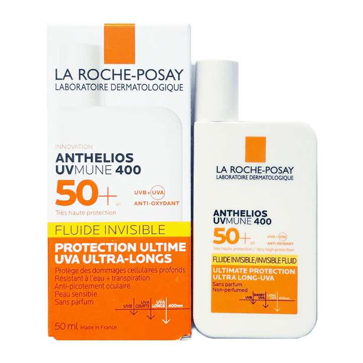 Sữa Chống Nắng La Roche-Posay Anthelios UVMune 400 Fluide Invisible SPF50+  (50ml) 