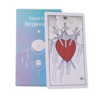 Tarot For Beginners 78 Cards Deck For Fate Divination Oracle Cards Fortune Telling Board Game Party Entertainment Card Game clean
