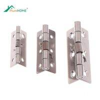 ❆✥ 2/2.5/3 Inch Long Stainless Steel Self-Closing Corner Spring Draw Door Hinge Hardware And Furniture Mini Micro Hinge