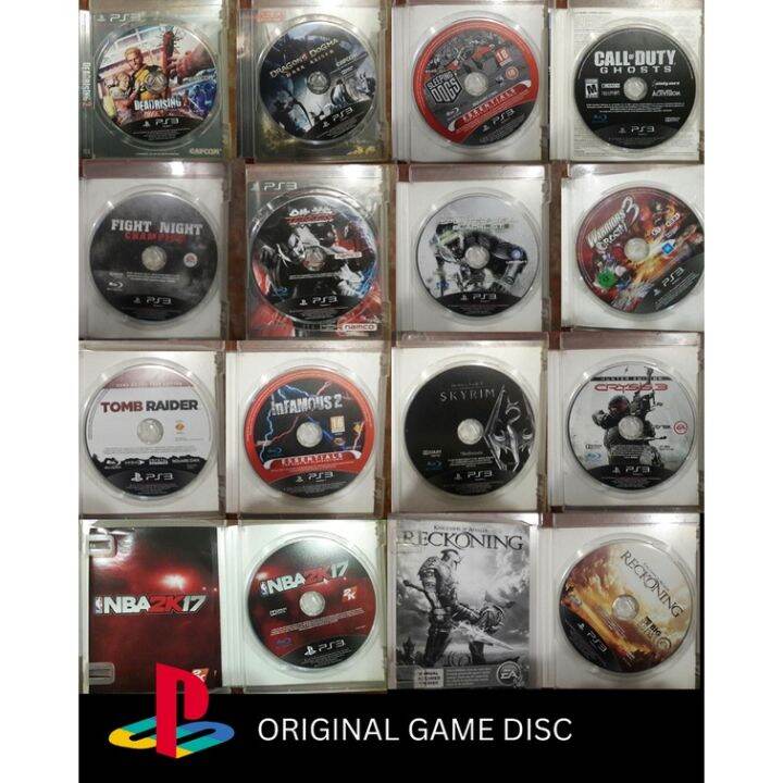 PS3 Games Original Second Hand♠ Lazada PH