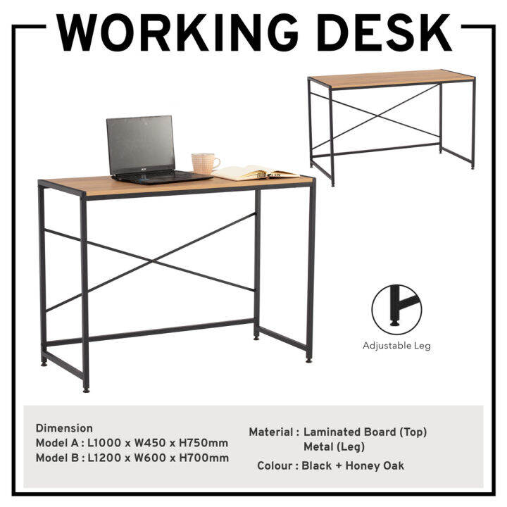Working Desk Office Desk Study Table Lazada Singapore