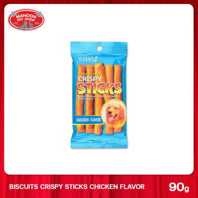 [MANOON] SLEEKY Crispy Stick Chicken Flavored  รสไก่ ขนาด 90 กรัม