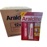 มาใหม่จ้า ARALDITE กาวอีพ็อกซี่ รุ่น Rapid Steel แบบผสม 2 หลอด สีใส (หลอดสีแดง) แห้งเร็ว 5 นาที 1กล่อง 12ชุด ขายดี กาว ร้อน เทป กาว กาว ตะปู กาว ยาง