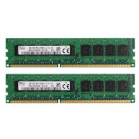 Hynix RAM DDR3 16GB (2x8GB) 1333MHz หน่วยความจำเวิร์กสเตชัน 1.5V 240Pin ECC UDIMM 8GB 2Rx8 PC3-10600E ECC Unbuffered Memory