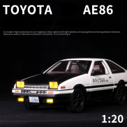 WJ 1 20 TOYOTA AE86 simulation alloy car model sports car model toys