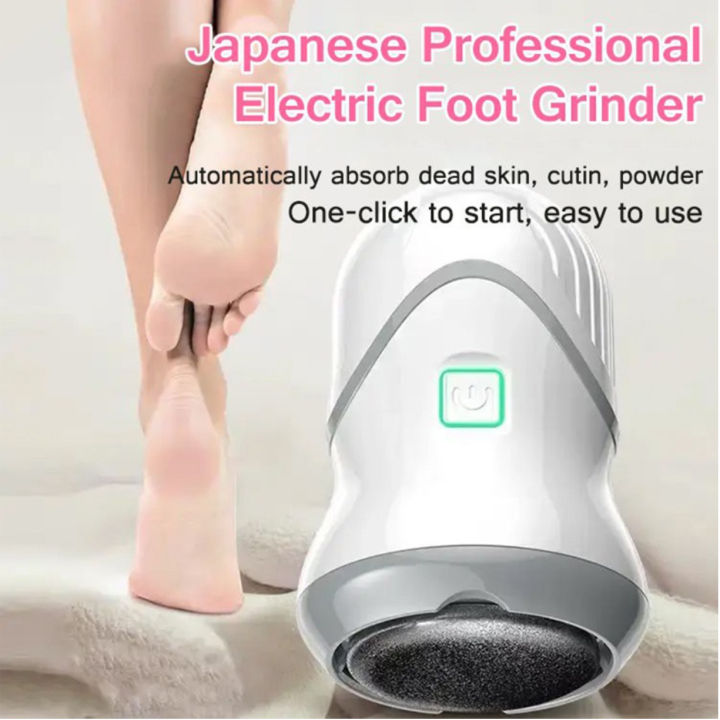 Professional Electric Vacuum Foot File Callus Grinder Dead Skin Remover  Machine