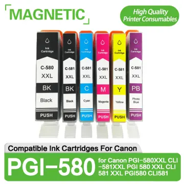 For Canon 580 581 PGI-580 CLI-581 PGI580 581 ink cartridge For