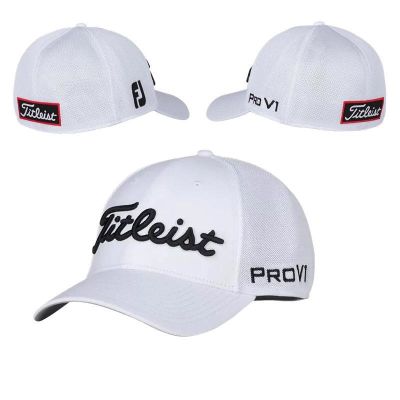 ◐ Authentic Titleist g olf cap mens and womens mesh breathable summer cap sun visor sports cap