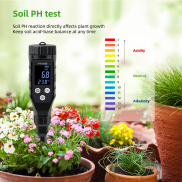 Aideepen Digital Soil pH Meter for Gardeners Soil Direct pH Tester for