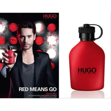 Hugo boss red means shop go