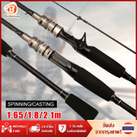 [พร้อมส่ง]1.65/1.8m Fishing Rod Spinning Casting Baitcasting Rod คัน เบส คันเบส คันเบ็ดตกปลา คันหยดน้ำ คันเบ็ดสปินถูกๆ