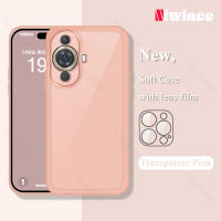 NIWINEE เคสโทรศัพท์โปร่งใสป้องกันกล้องสำหรับ Huawei Nova 11/Huawei Nova 11 Pro เคสกันกระแทกมือถือฝาหลังแบบใสอ่อน