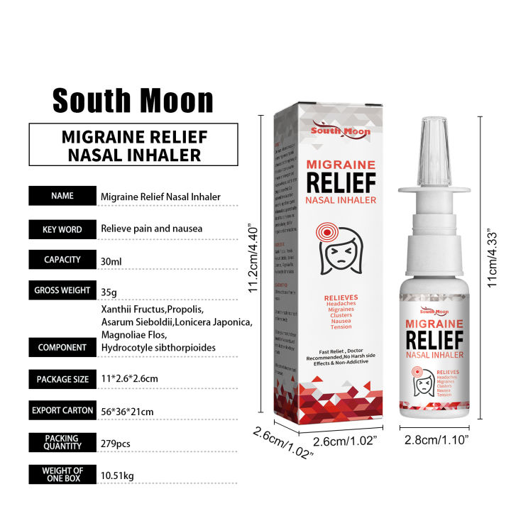 สเปรย์พ่นจมูก-relief-ไมเกรนใต้ดวงจันทร์บรรเทาอาการปวดหัววิธีแก้ปัญหาป้องกันอาการนอนกรนชุดขจัดการกรนสเปรย์-relief-ป้องกันการจามบรรเทาอาการคัดจมูกอักเสบบรรเทาความตึงเครียดจมูกอักเสบ-30มล