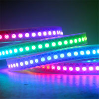 5V WS2812B Digital Led Tape 5050 RGB Addressable Led Pixel Strip Light Full Colors Flexible Led Rope Ribbon 1M 144LEDsM