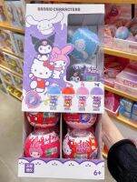 ของแท้ Sanrio Kuromi Building Block Gacha เครื่องบิดและบิดของเล่นเด็กเล่นอินเทรนด์ชุดตกแต่งของขวัญสำหรับเด็กผู้หญิง