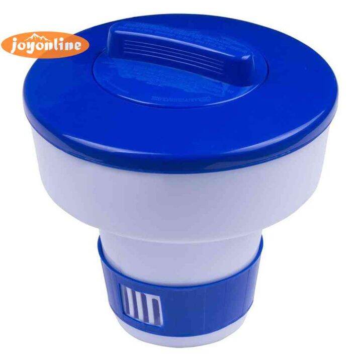 Pool Floating Pill Disinfecting Box Auto Chlorine Bromine Tablet