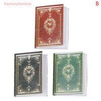 FactoryOutlete?Cheap? 3ชิ้น/เซ็ต1:12 dollhouse Miniature หนังสือคลาสสิกฉากรุ่นอุปกรณ์เสริมของเล่น