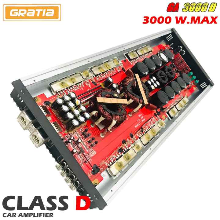 พร้อมส่งทันที-gratia-รุ่น-ga-3000d-เพาเวอร์แอมป์ติดรถยนต์-class-d-3000w-แอมป์ติดรถ-คลาสดี-แรงๆ