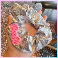 GLASSES580 สีทึบทึบ ตุ๊กตาบาร์บี้ scrunchie แฟชั่นสำหรับผู้หญิง อีลาสติก ยางรัดผม ของใหม่ อุปกรณ์เสริมผม เชือกมัดผม สำหรับผู้หญิง