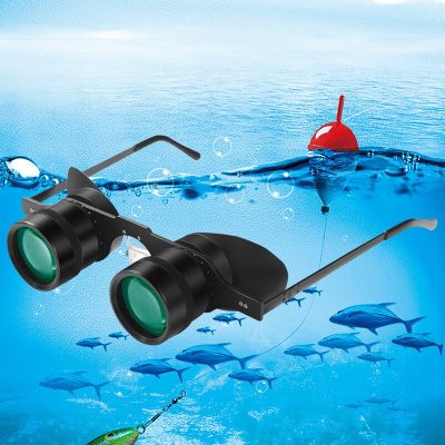 แว่นตาตกปลา,กล้องโทรทรรศน์ตกปลา,ฟิล์มสีเขียวน้ำหนักเบาเป็นพิเศษ,แสงน้อยการมองเห็นได้ในเวลากลางคืนกล้องจับปลาชุดอุปกรณ์ตกปลา