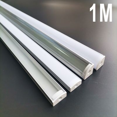 DHL 10-20pcs/lot 1M U/V Shape Corner Aluminium Profile Channel Holder for LED Strip Light Bar Under Cabinet Lamp Kitchen Closet Food Storage  Dispense