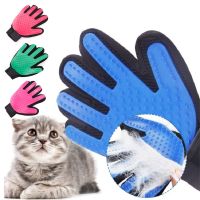 【CW】 Grooming Hair Deshedding Remover Gloves Dog Comb Cats Massage Accessories