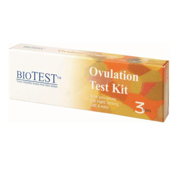 BioTest Ovulation Test Kit, midstream (3s) Lazada