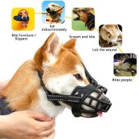 Pet Mask Dog Mouth Cover Busal Dog Muzzle Anti-bite Small and Medium Large Dog Mask Dog Bark Stopper